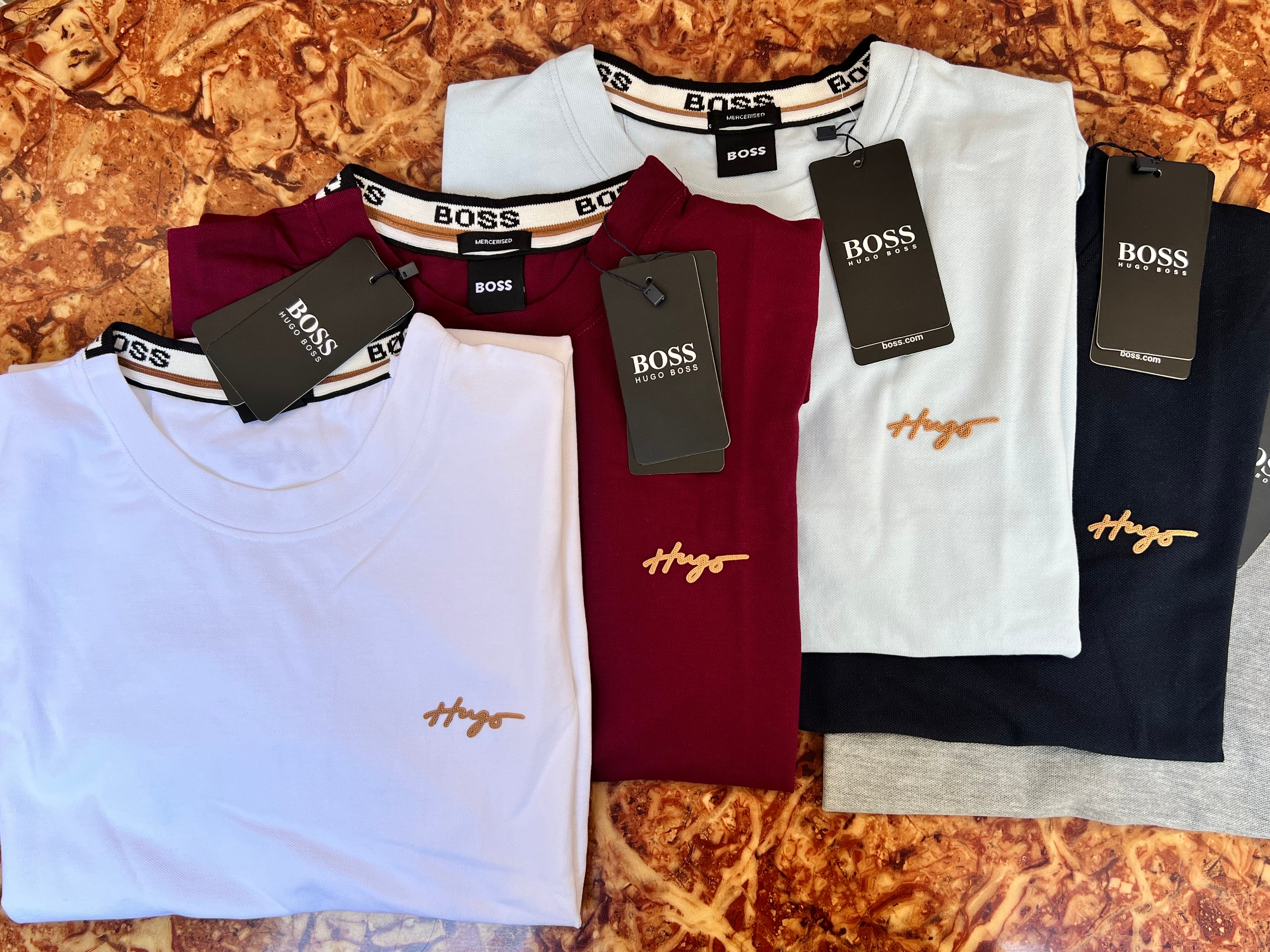 HUGO BOSS             اقوى عرض تيشرت صيفي بقماش قطني